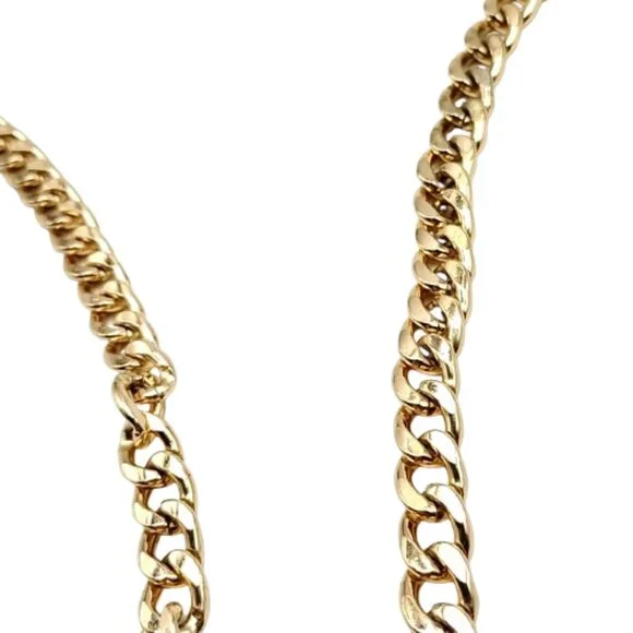 Heavy Curb Link Purse Handbag Chain with Swivel Hooks - Picture 2 of 7